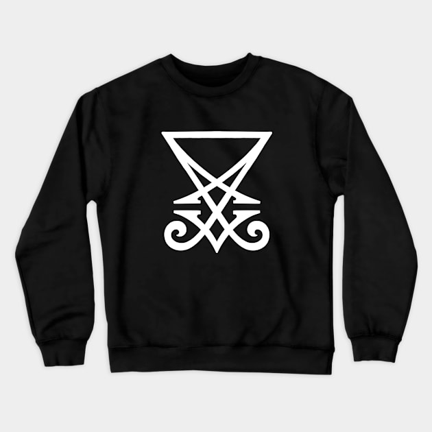 Sigil of Lucifer Crewneck Sweatshirt by OccultOmaStore